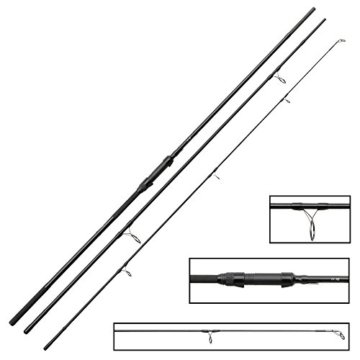 Prologic C1 XG 13ft 390cm 3,50lbs 3-teilige Karpfenangel zum Angeln auf Karpfen, Karpfenangelrute, Angelrute zum Karpfenangeln - 