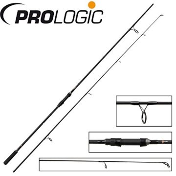 Prologic Cruzade Spod Rod 12ft 4,5lbs Karpfenruten, 3,60m, 2-teilige Steckruten zum Karpfenangeln, Karpfenrute, Angelrute zum Karpfenfischen, Rute für Futterrakete & Bait Rockets, Spot Rod -