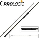 Prologic PL C2 Natura Tech 12ft 3,00lbs 2-teilige Karpfenrute zum Karpfenangeln, Angelrute für Karpfen, Karpfenangeln mit Boilies -