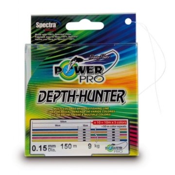 Power Pro Depth-Hunter Multi Colour 300m 0,15mm 9kg - 