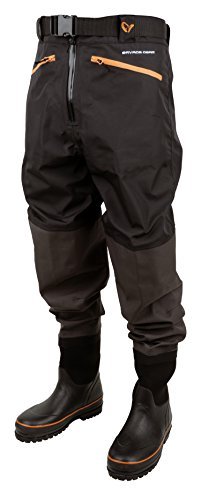 Savage Gear Breathable Waist Wader Boot Foot Cleated 46/47 - 11/12 Wathose -