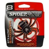 Spiderwire Angelschnur Unisex glatt 8 braid-10.7kg, 0,12 mm, Code Red, 150 m -