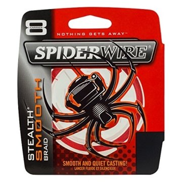 Spiderwire Angelschnur Unisex glatt 8 braid-10.7kg, 0,12 mm, Code Red, 150 m -